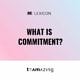 What is commitment?